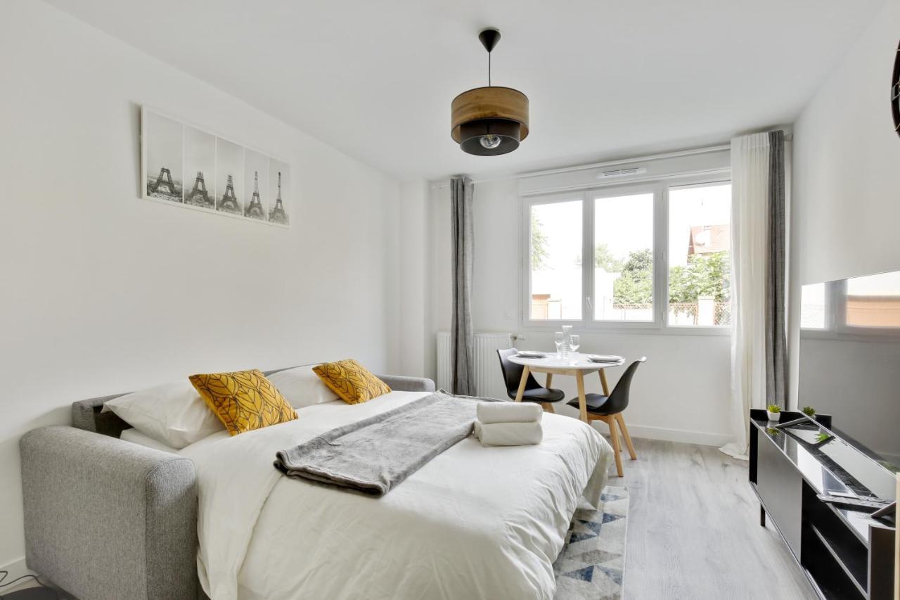 Chic Studio Near Paris - La Defense Bezons Exterior foto