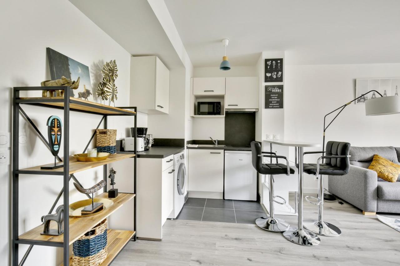 Chic Studio Near Paris - La Defense Bezons Exterior foto